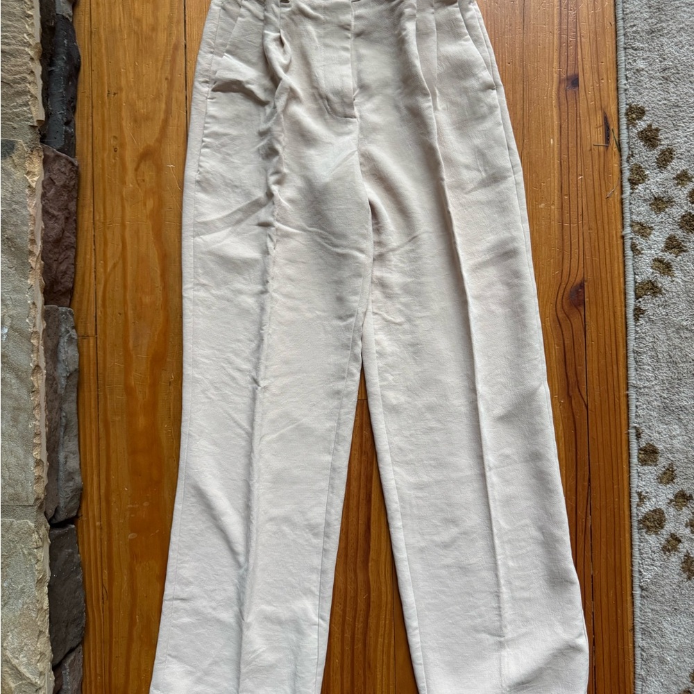 Wilfred Cream and Tan Trousers